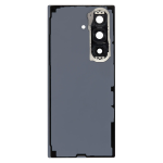Back Cover With Camera Lens Compatible for Samsung Galaxy Z Fold 7 5G (F966) - Silver Shadow
